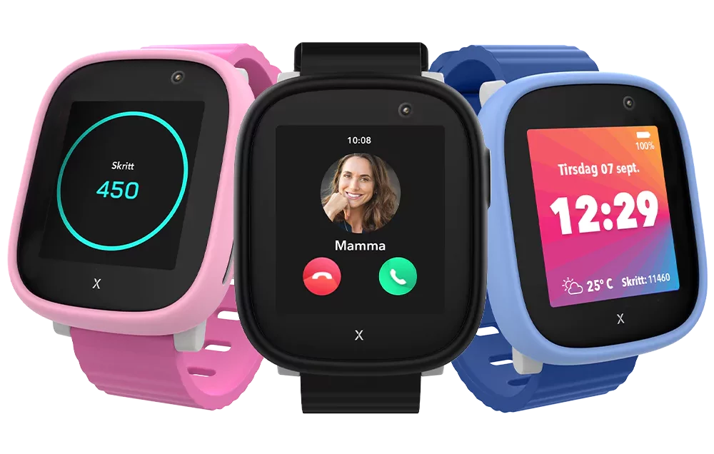 bilde av klokker fra xplora