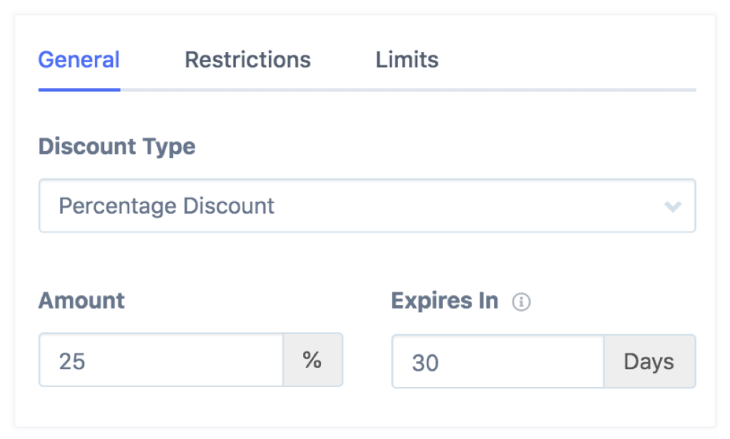 Skjermbilde fra Metoric engage coupons